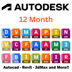 Autodesk All Apps 1 Year Subscription